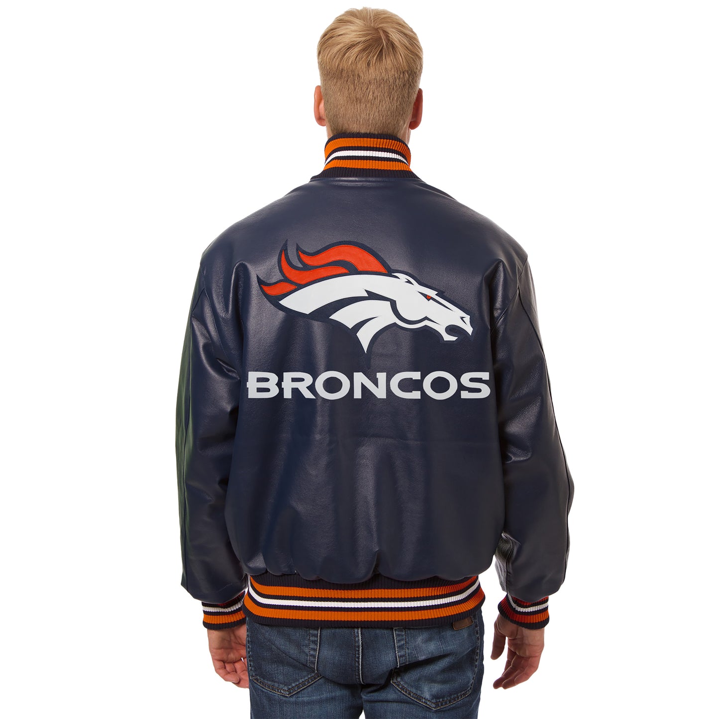Denver Broncos Full Leather Jacket