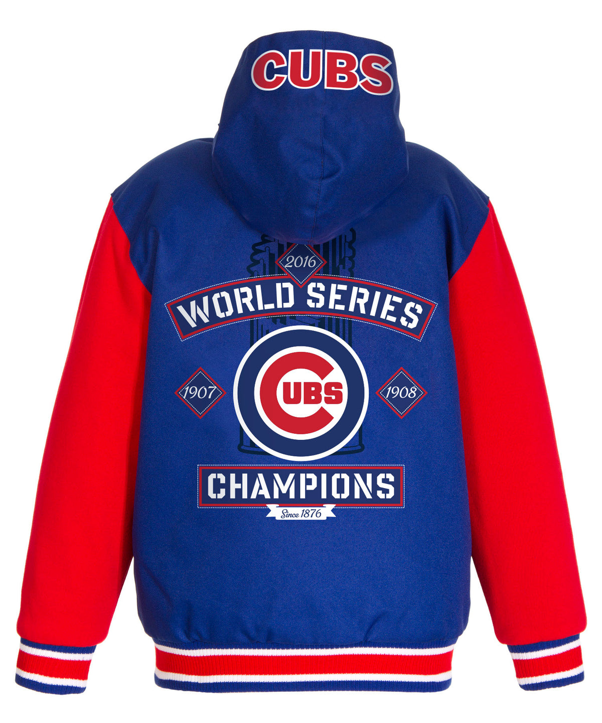 Chicago Cubs Women's World Series Reversible Hoodie
