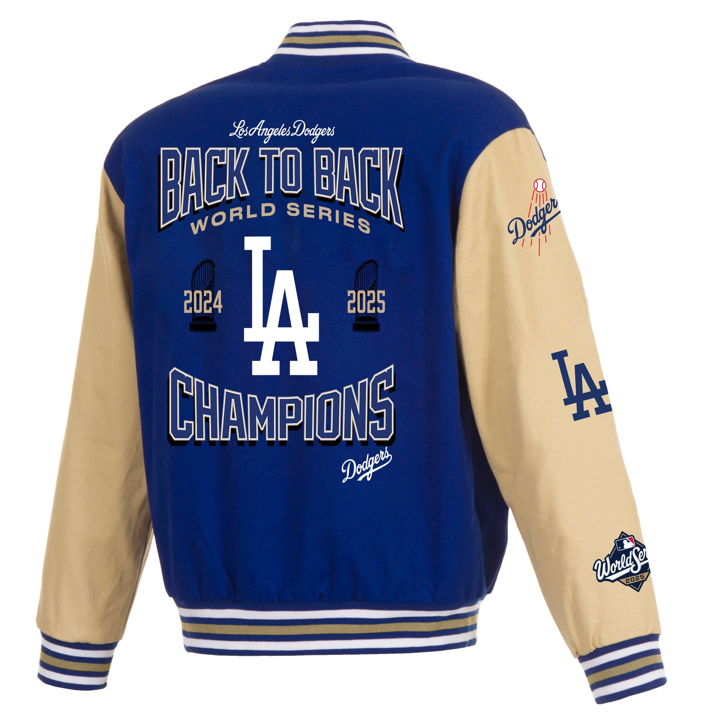 PRE-ORDER: LA Dodgers 2025 World Series Twill Jacket