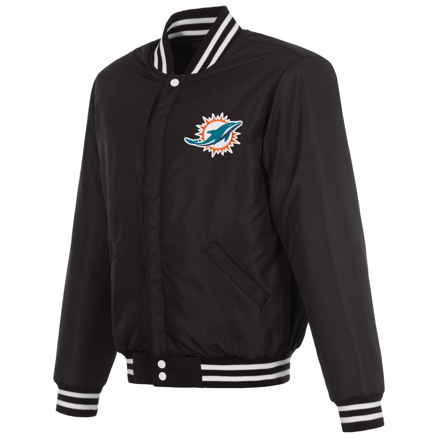 Miami Dolphins Reversible Varsity Jacket
