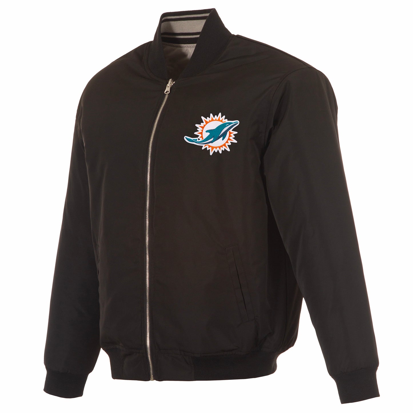 Miami Dolphins Reversible Flight Jacket