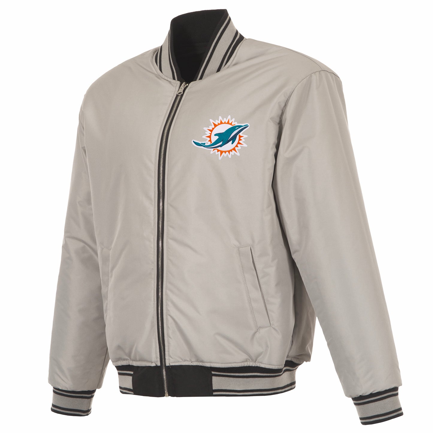 Miami Dolphins Reversible Flight Jacket