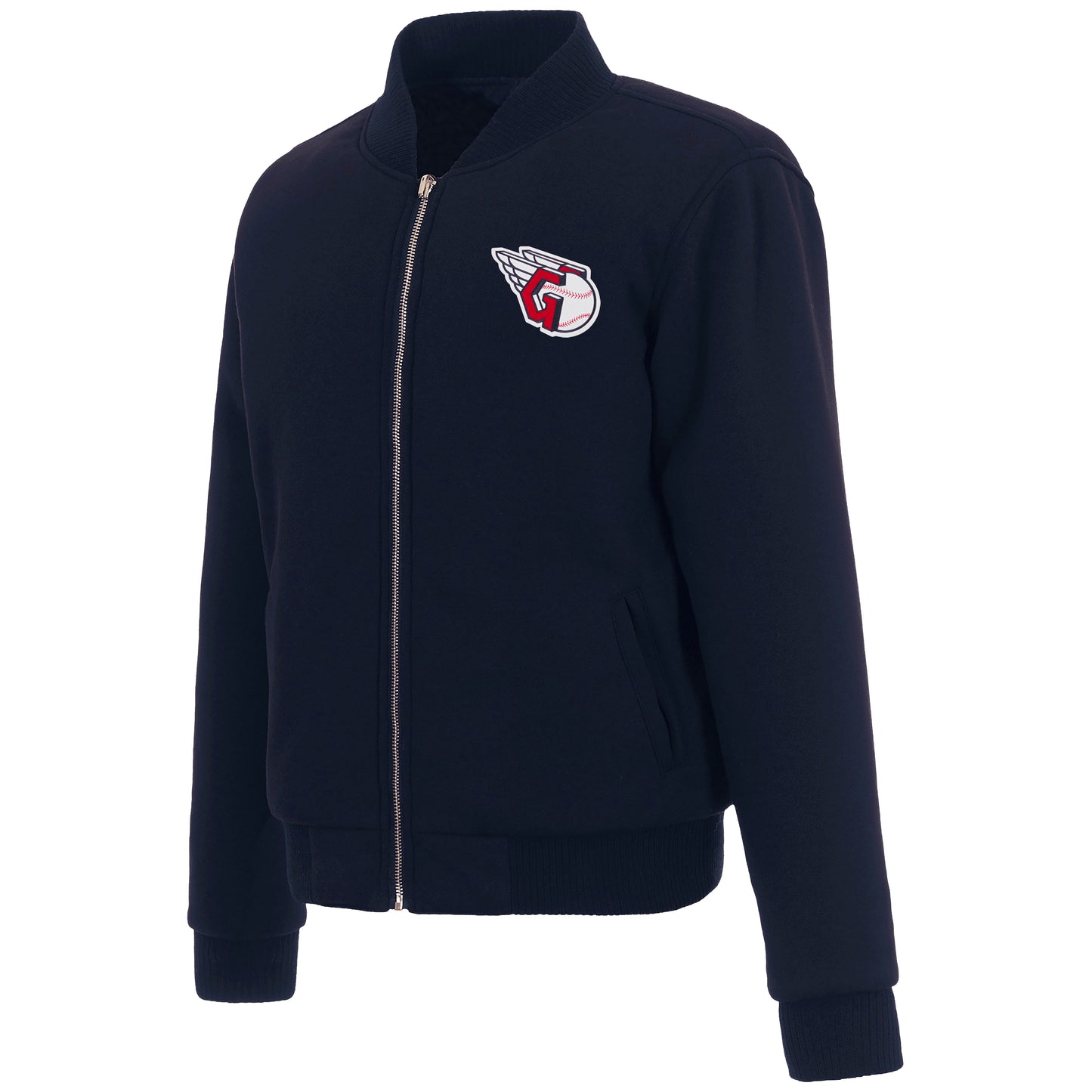 Cleveland Guardians Ladies Reversible Fleece Jacket