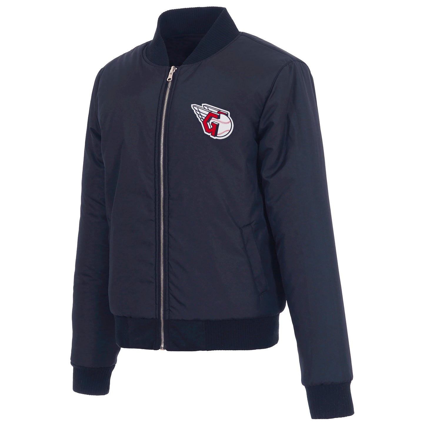 Cleveland Guardians Ladies Reversible Fleece Jacket