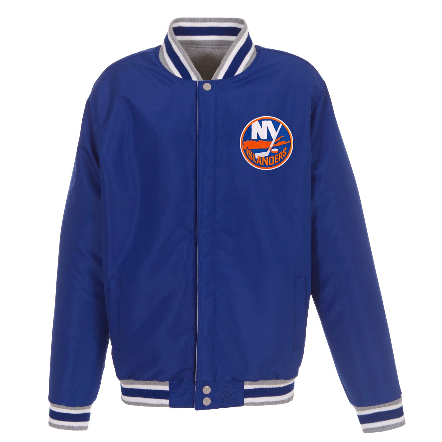 New York Islanders Reversible Two-Tone Fleece Jacket