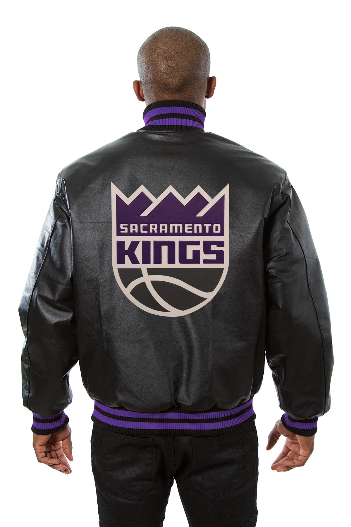 Sacramento Kings Full Leather Jacket