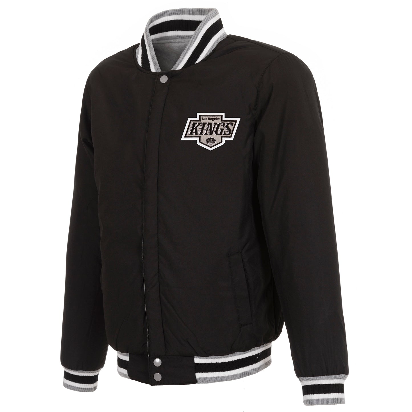 Los Angeles Kings Reversible Two-Tone Fleece Jacket