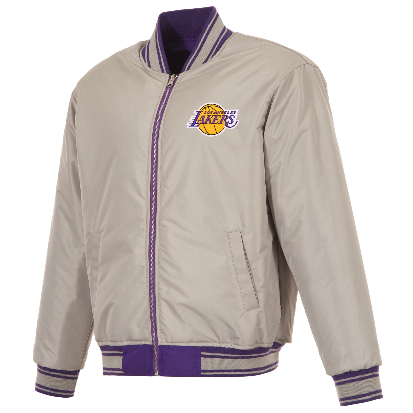 Los Angeles Lakers Reversible Flight Jacket
