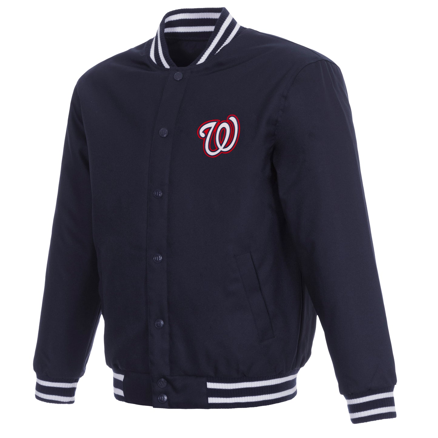 Washington Nationals Poly-Twill Jacket