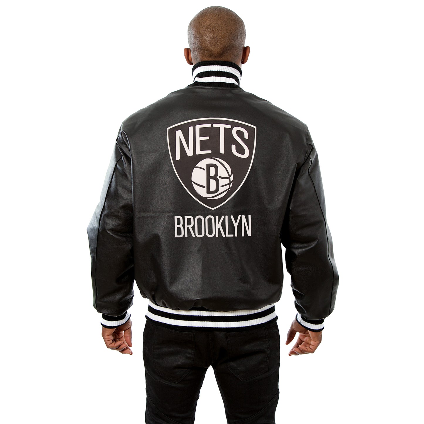 Brooklyn Nets Full Leather Jacket