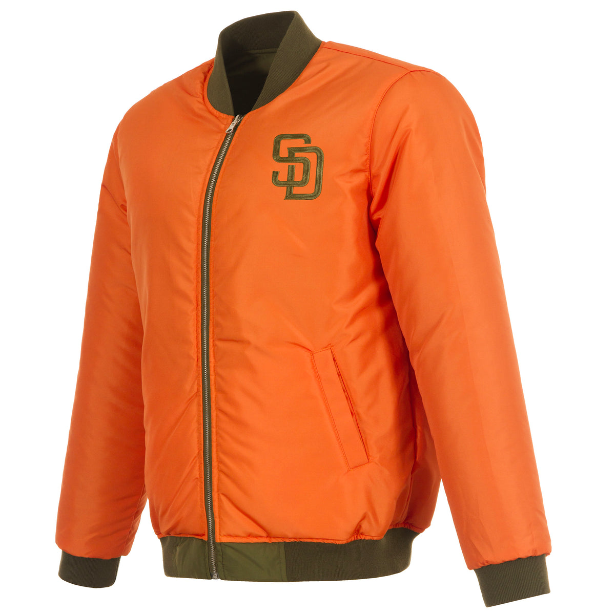 San Diego Padres Reversible Flight Jacket