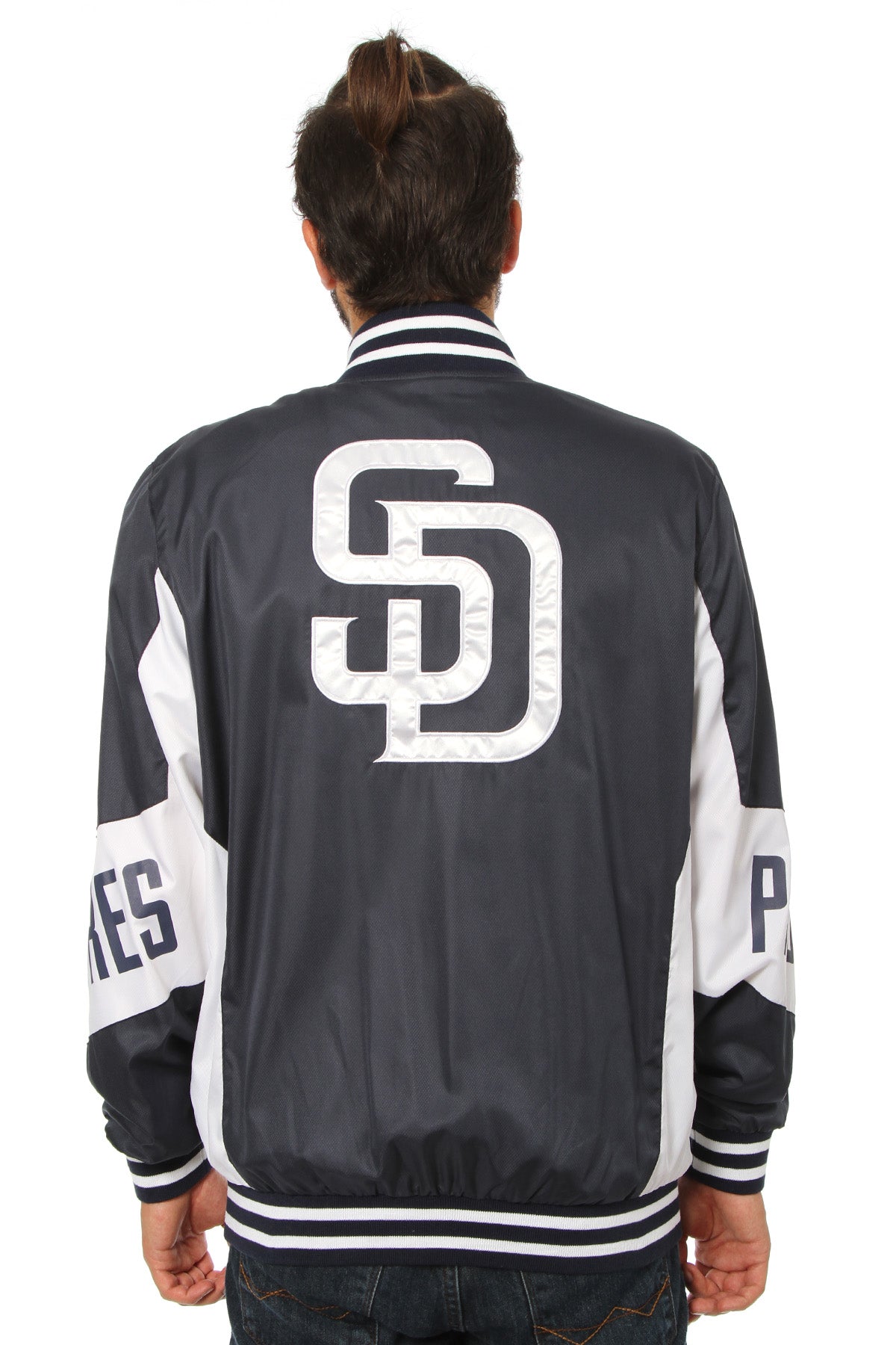 San Diego Padres Nylon Bomber Jacket