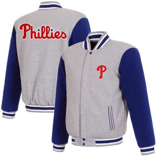 Philadelphia Phillies Reversible Fleece Jacket
