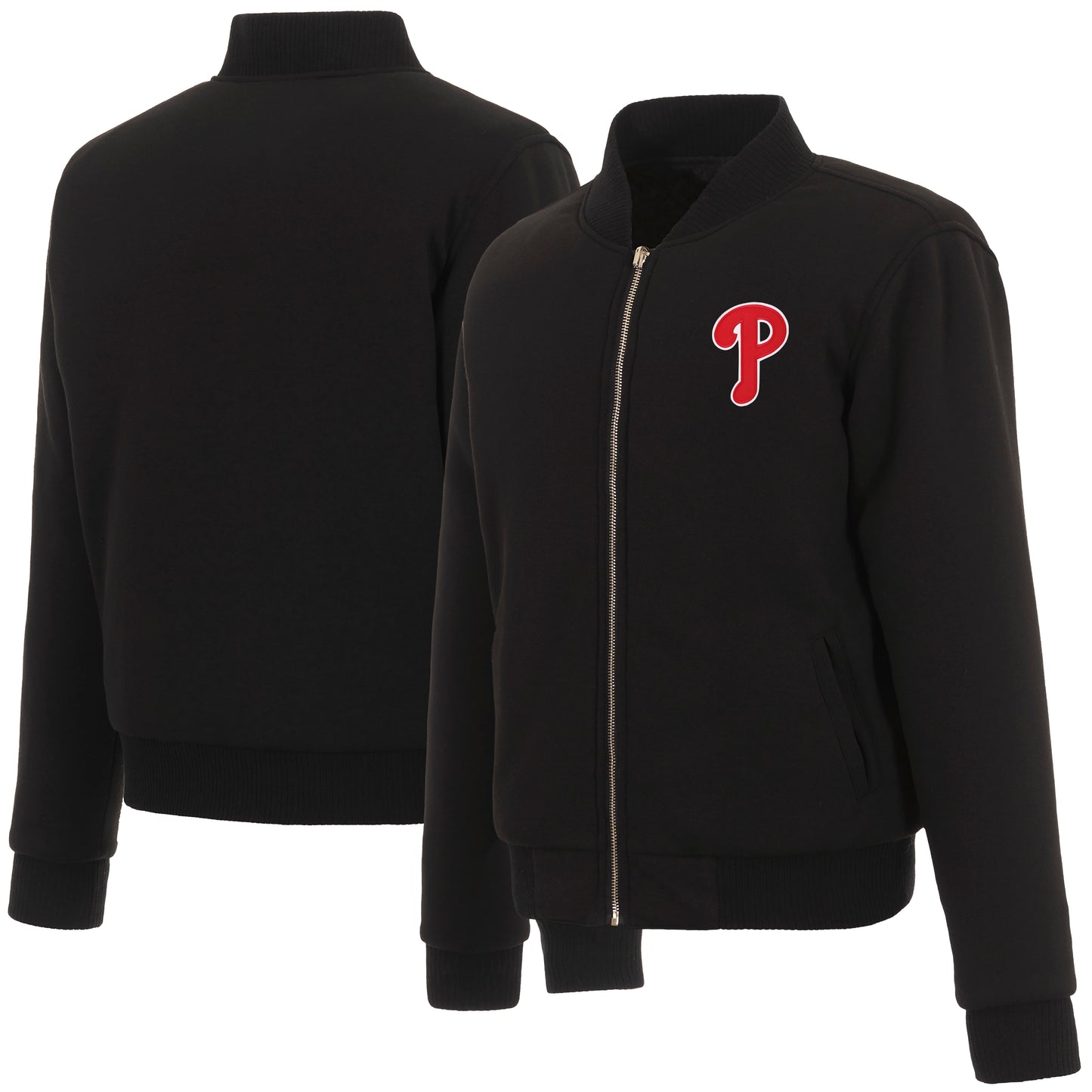 Philadelphia Phillies Ladies Reversible Fleece Jacket