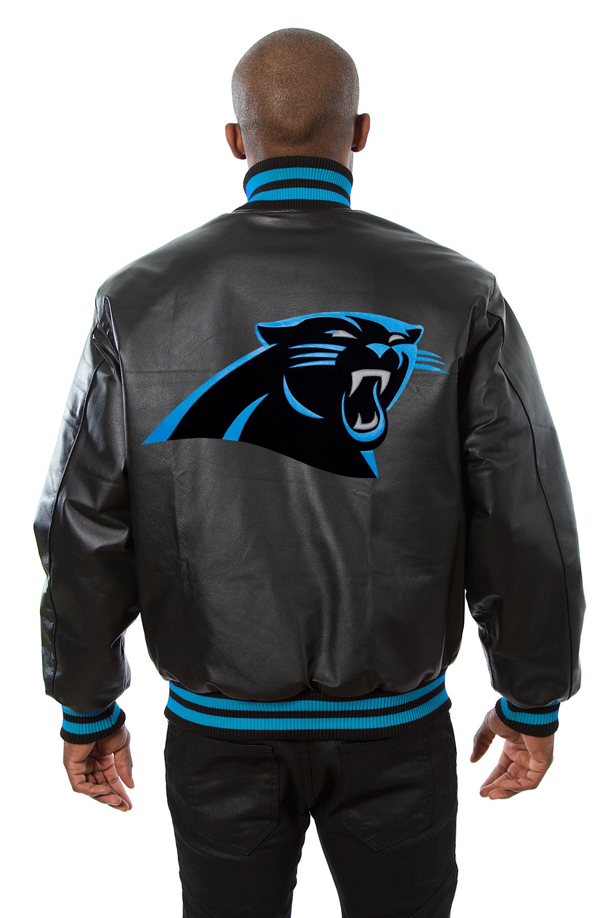 Carolina Panthers Full Leather Jacket