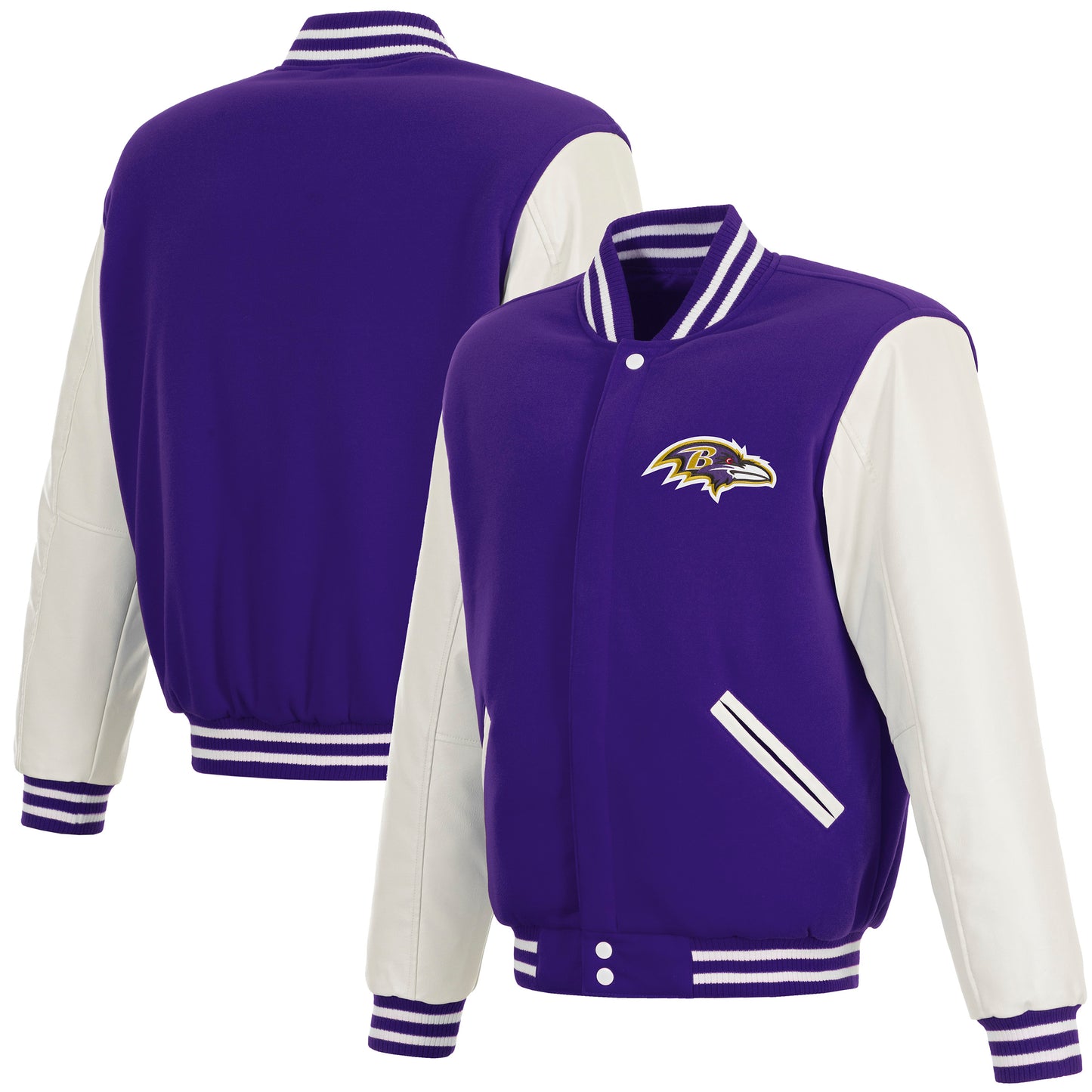 Baltimore Ravens Reversible Varsity Jacket