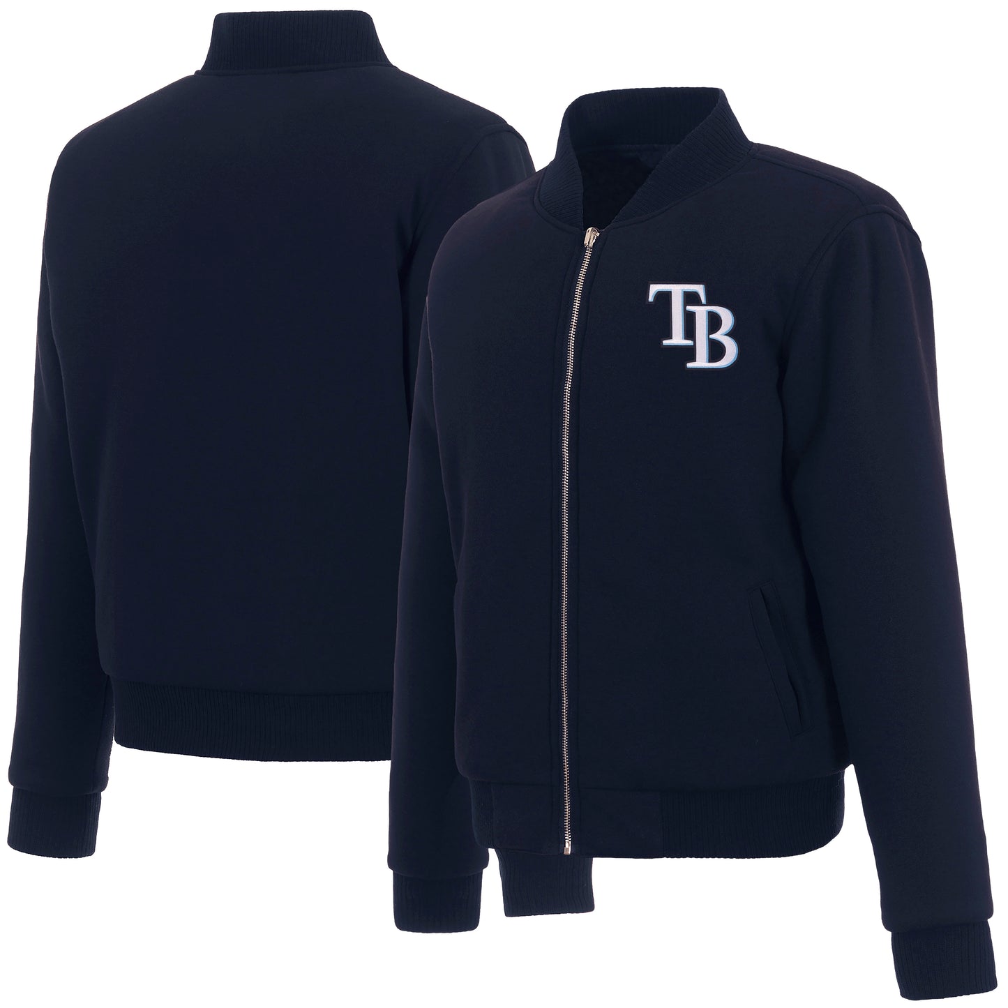 Tampa Bay Rays Ladies Reversible Fleece Jacket