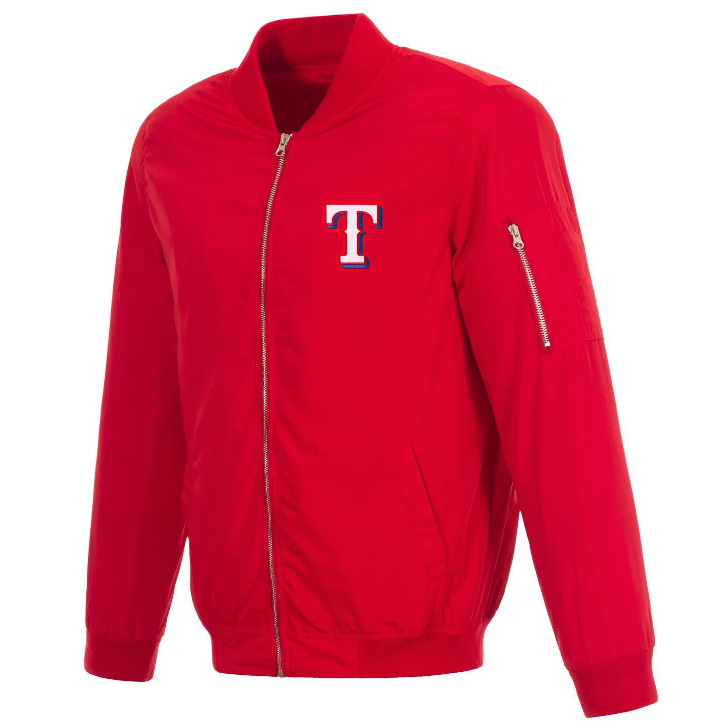 Texas Rangers Nylon Bomber Jacket