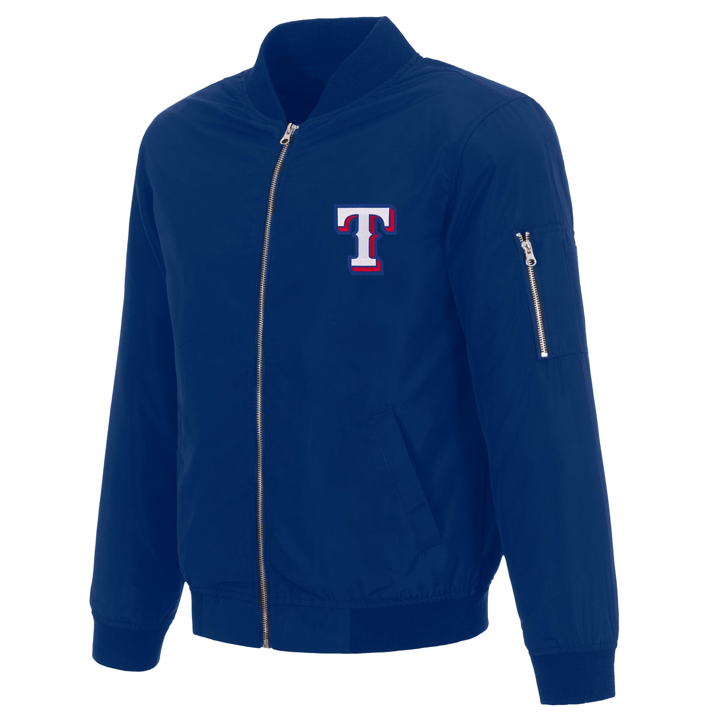 Texas Rangers Nylon Bomber Jacket