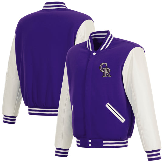 Colorado Rockies Reversible Varsity Jacket