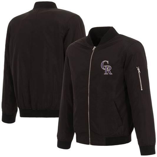 Colorado Rockies Nylon Bomber Jacket
