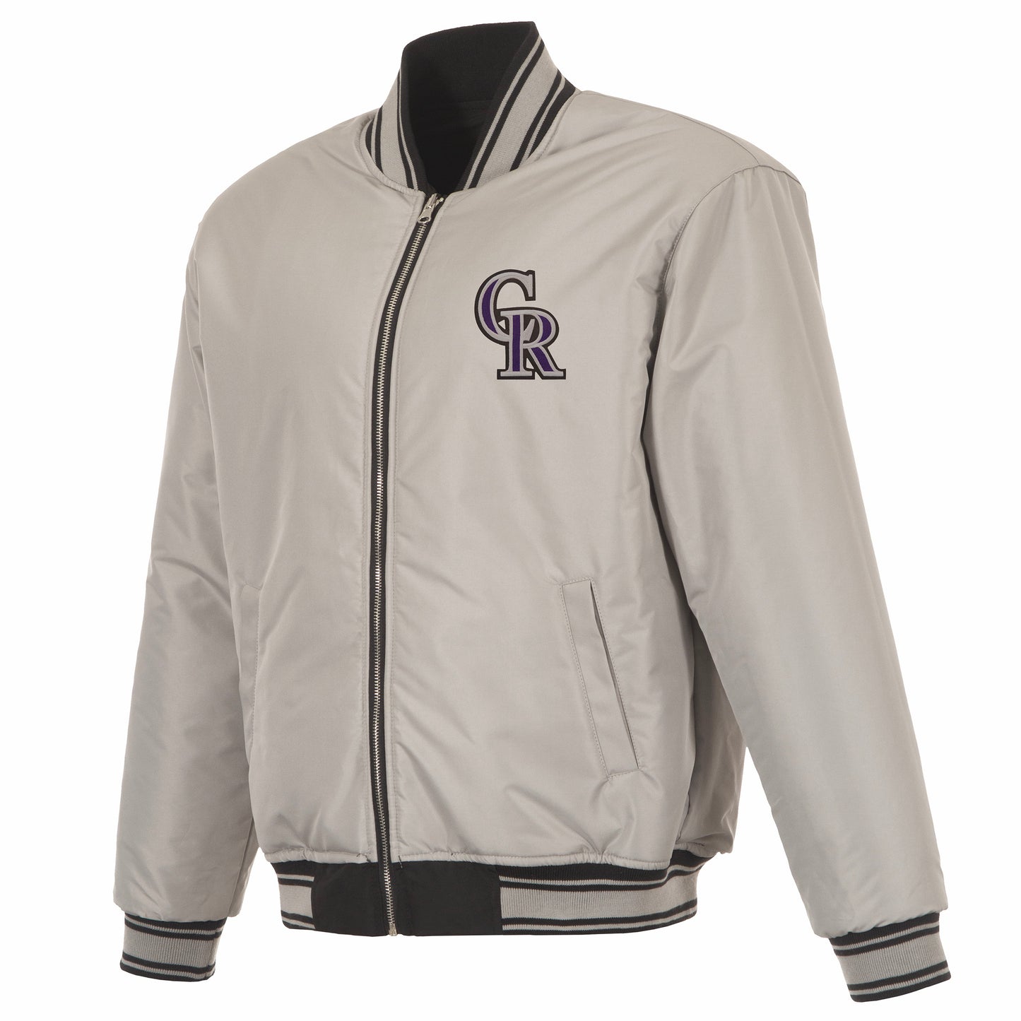 Colorado Rockies Reversible Flight Jacket
