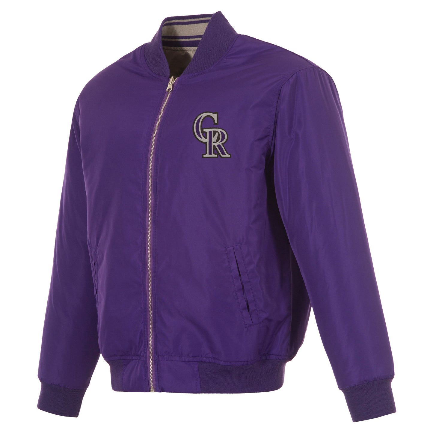 Colorado Rockies Reversible Flight Jacket