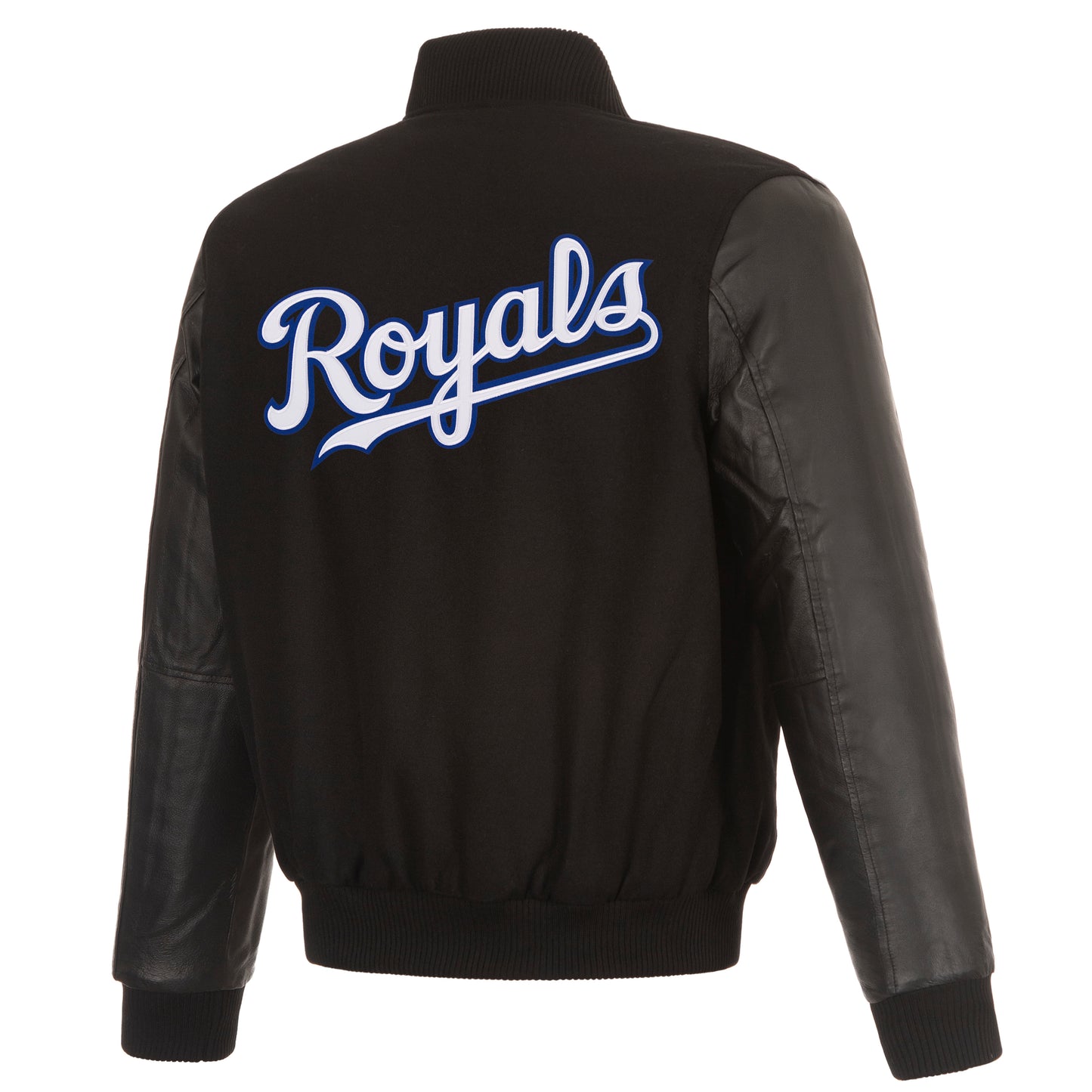 Kansas City Royals Reversible Wool and Leather Jacket
