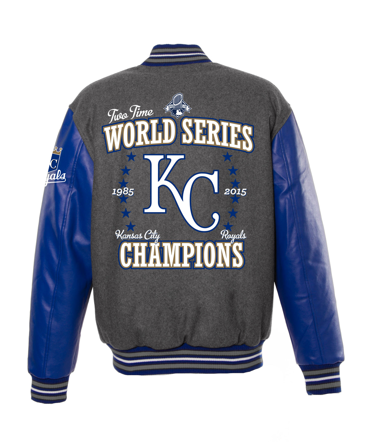 Kansas City Royals Two-Tone Reversible Wool Jacket