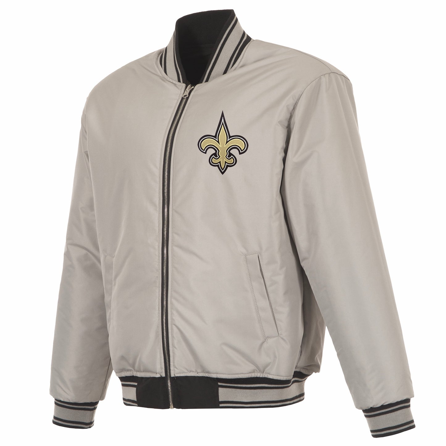 New Orleans Saints Reversible Flight Jacket