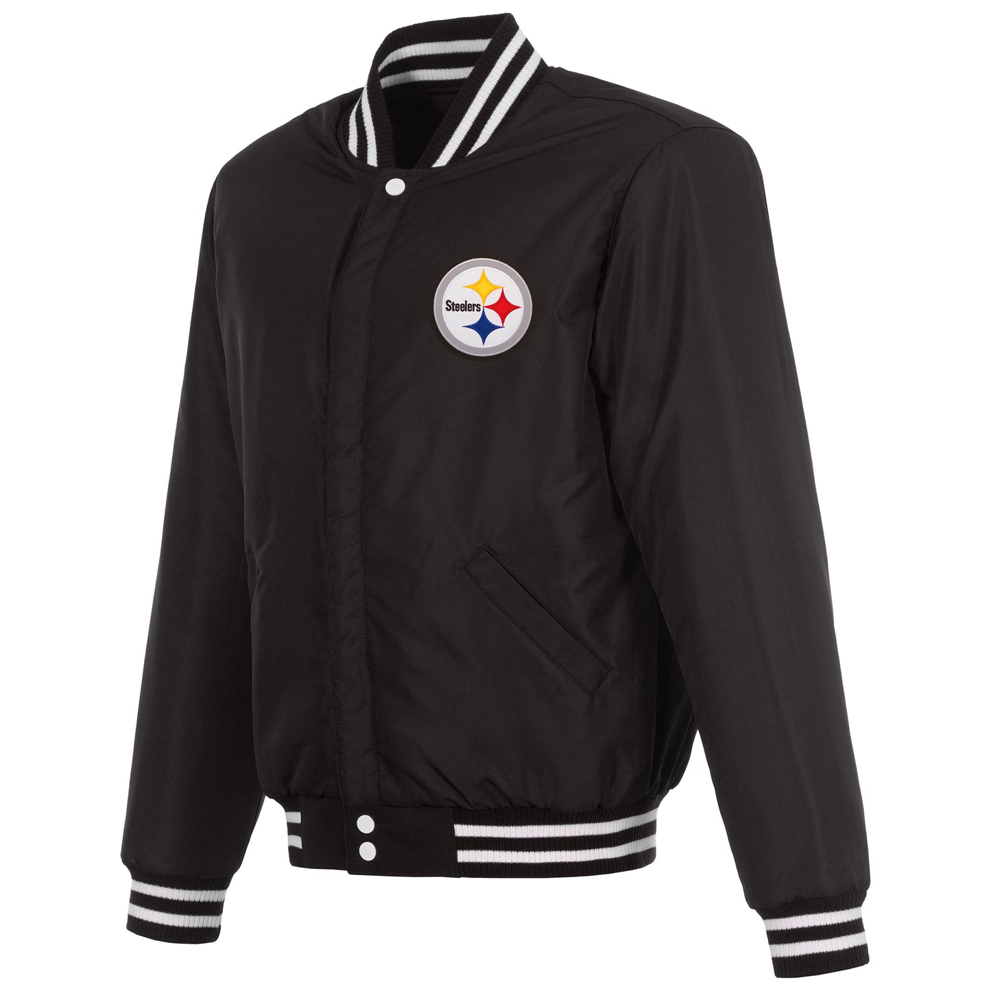 Pittsburgh Steelers Reversible Varsity Jacket