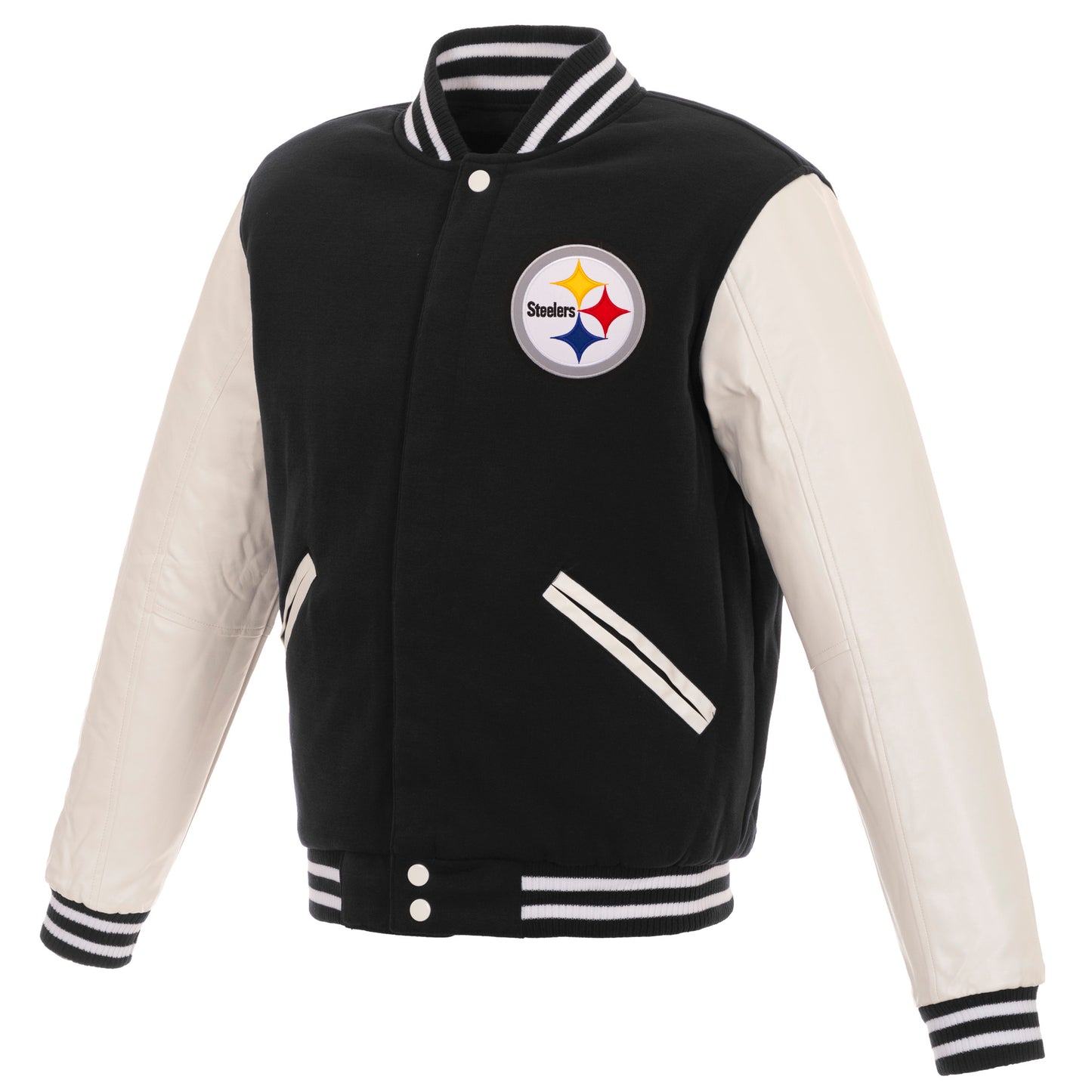 Pittsburgh Steelers Reversible Varsity Jacket