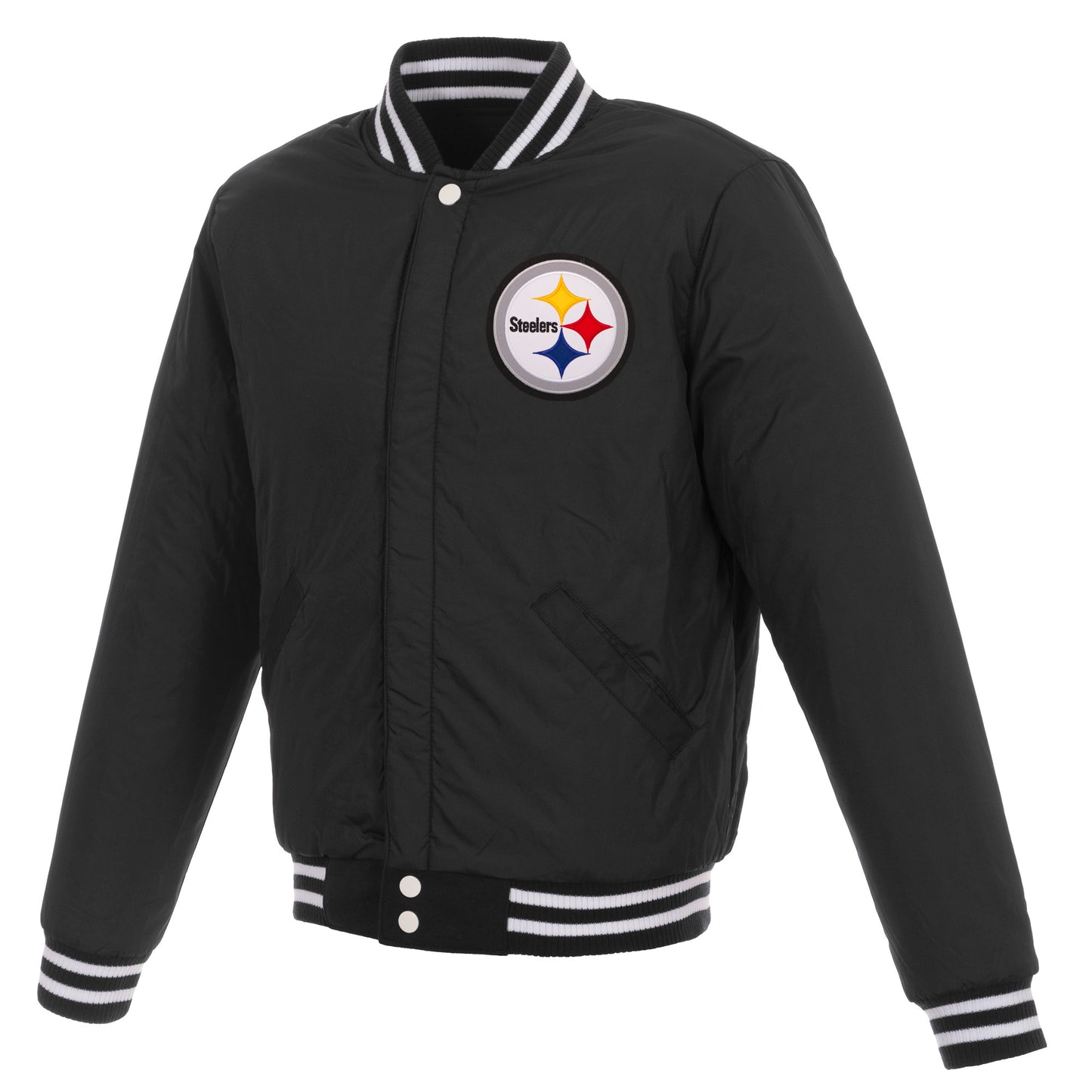 Pittsburgh Steelers Reversible Varsity Jacket