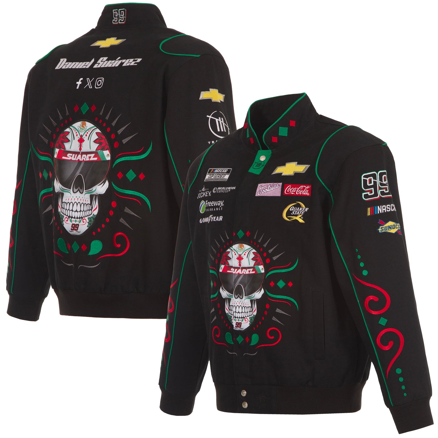Daniel Suarez Skull Twill Jacket