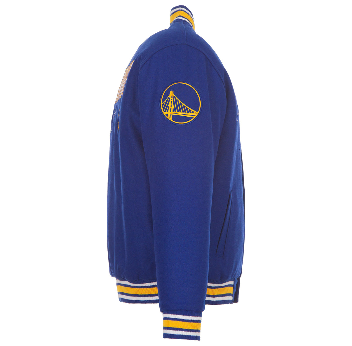 Golden State Warriors Reversible Wool Varsity Jacket