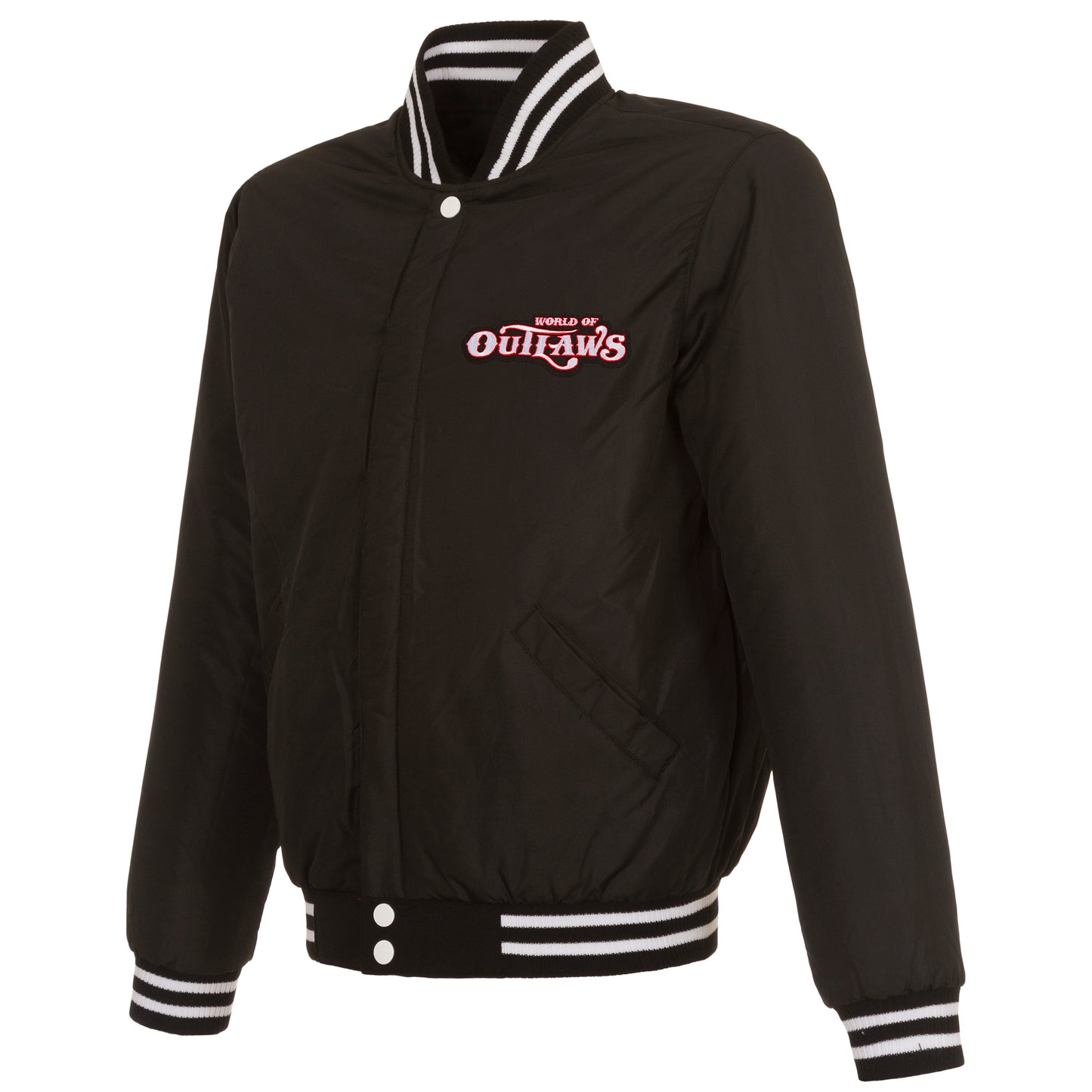 World of Outlaws Reversible Varsity Jacket