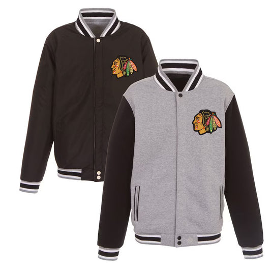 Chicago Blackhawks Two-tone Fleece Jacket