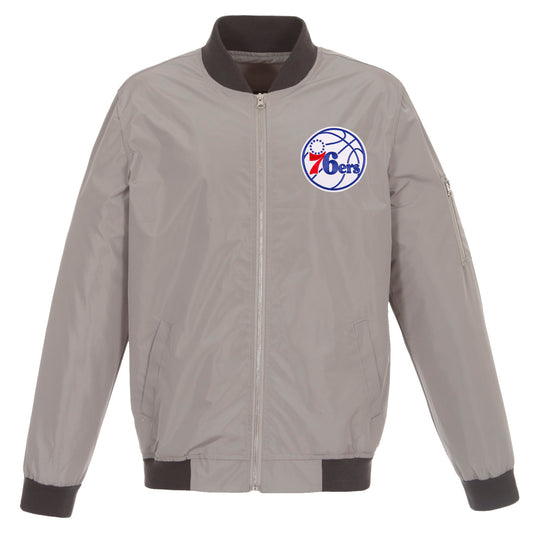 Philadelphia 76ers Nylon Bomber Jacket