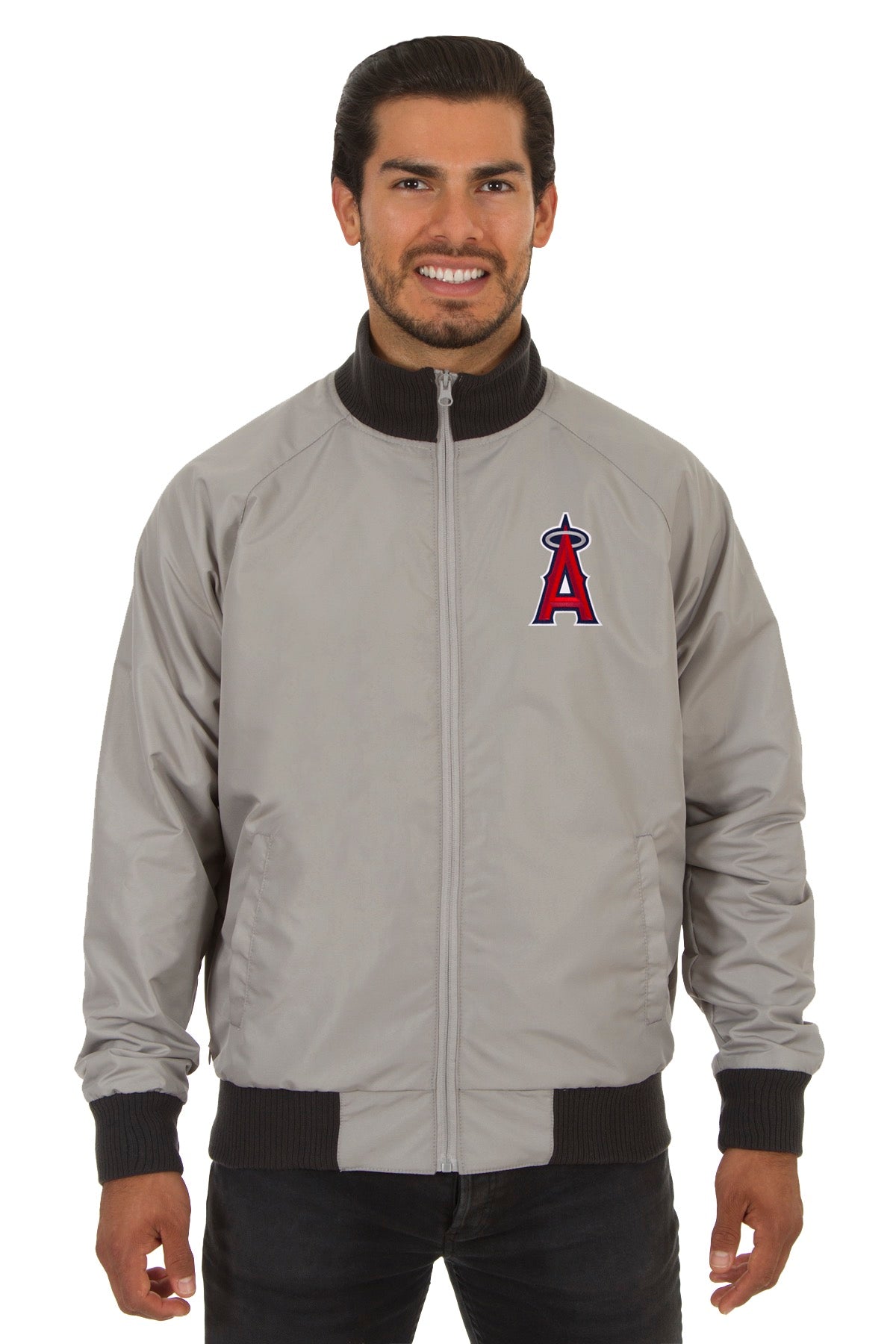 Los Angeles Angels Reversible Polyester Track Jacket