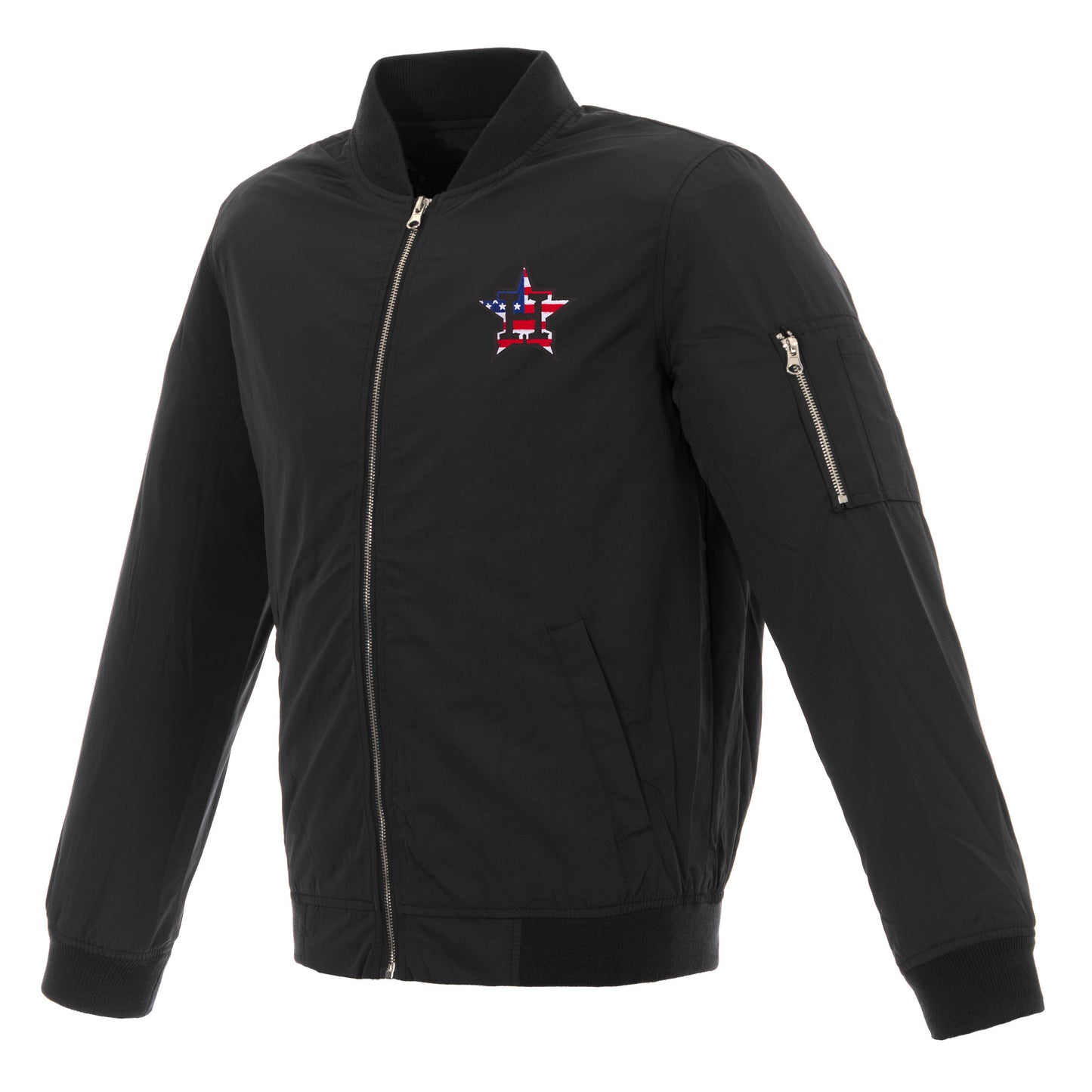 Houston Astros Americana Nylon Bomber Jacket
