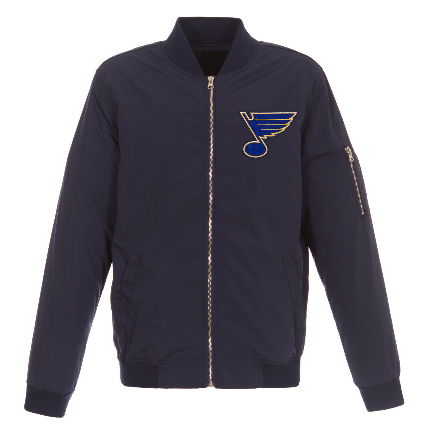 St. Louis Blues Nylon Bomber Jacket