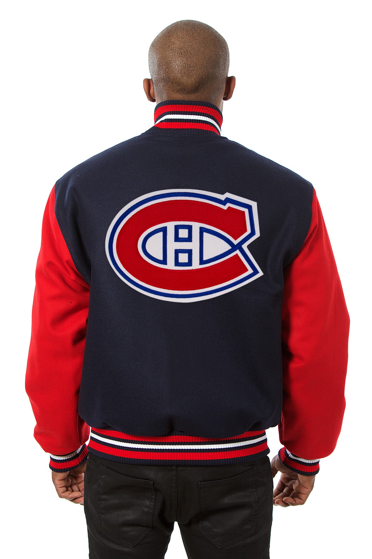 Montreal Canadiens Embroidered Wool Jacket