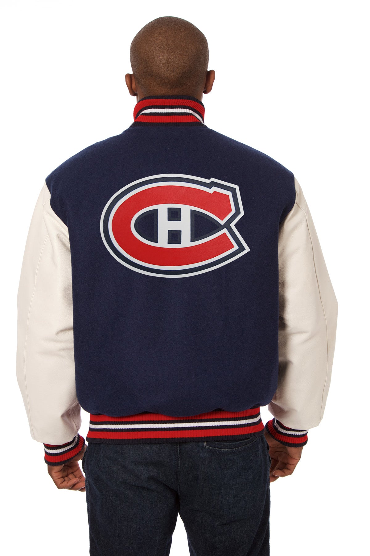 Montreal Canadians Domestic Wool and Leather Jacket