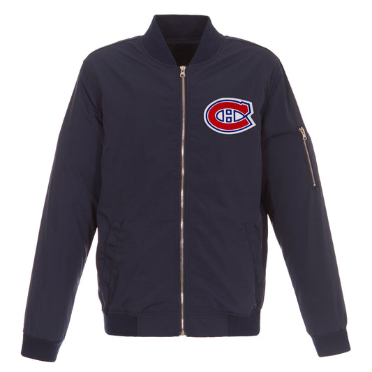 Montreal Canadiens Nylon Bomber Jacket