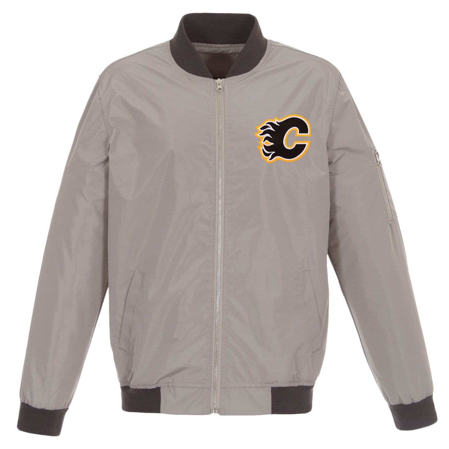 Calgary Flames Nylon Bomber Jacket