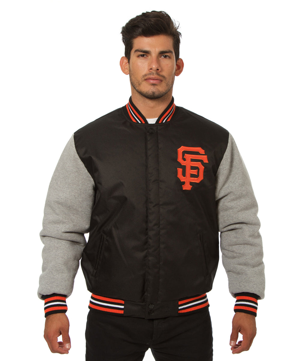 San Francisco 49ers JH Design Wool & Leather Reversible Jacket