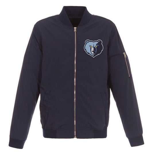 Memphis Grizzlies Nylon Bomber Jacket