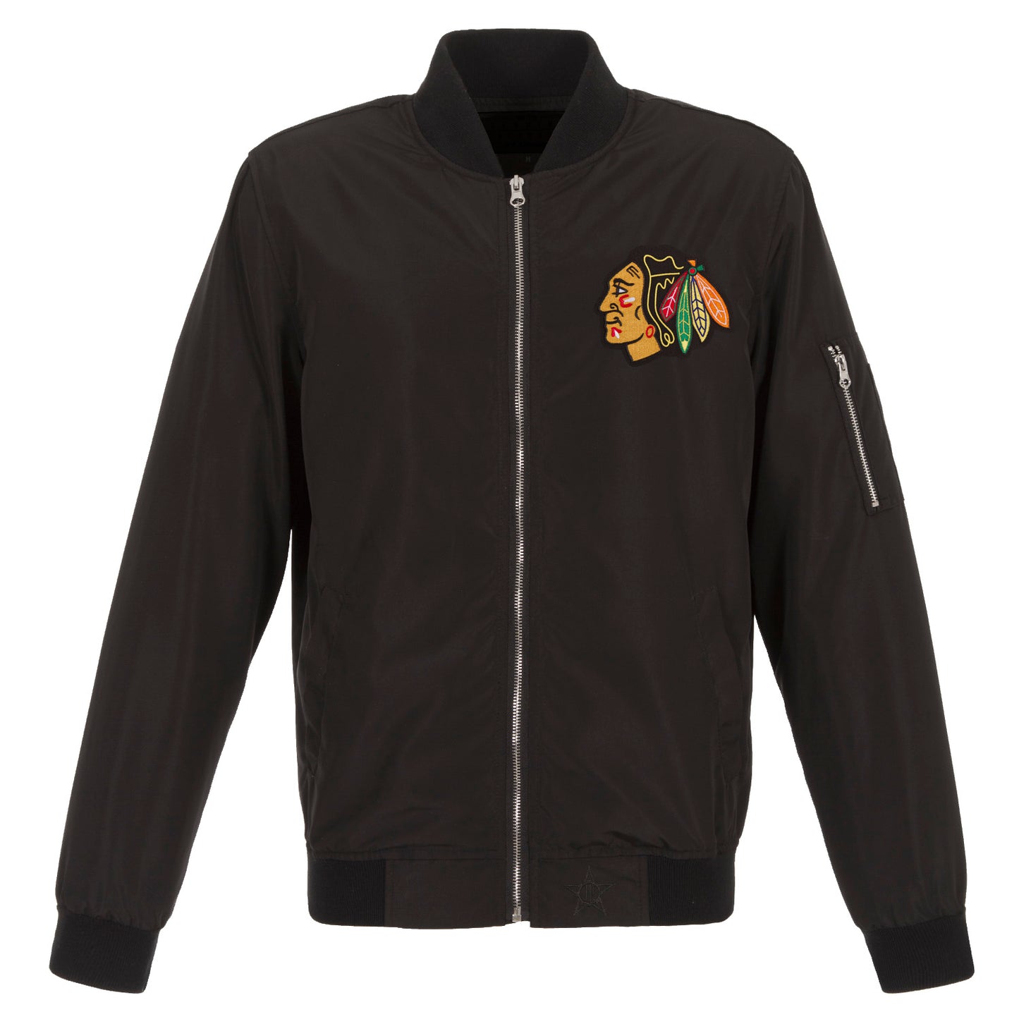 Chicago Blackhawks Nylon Bomber Jacket