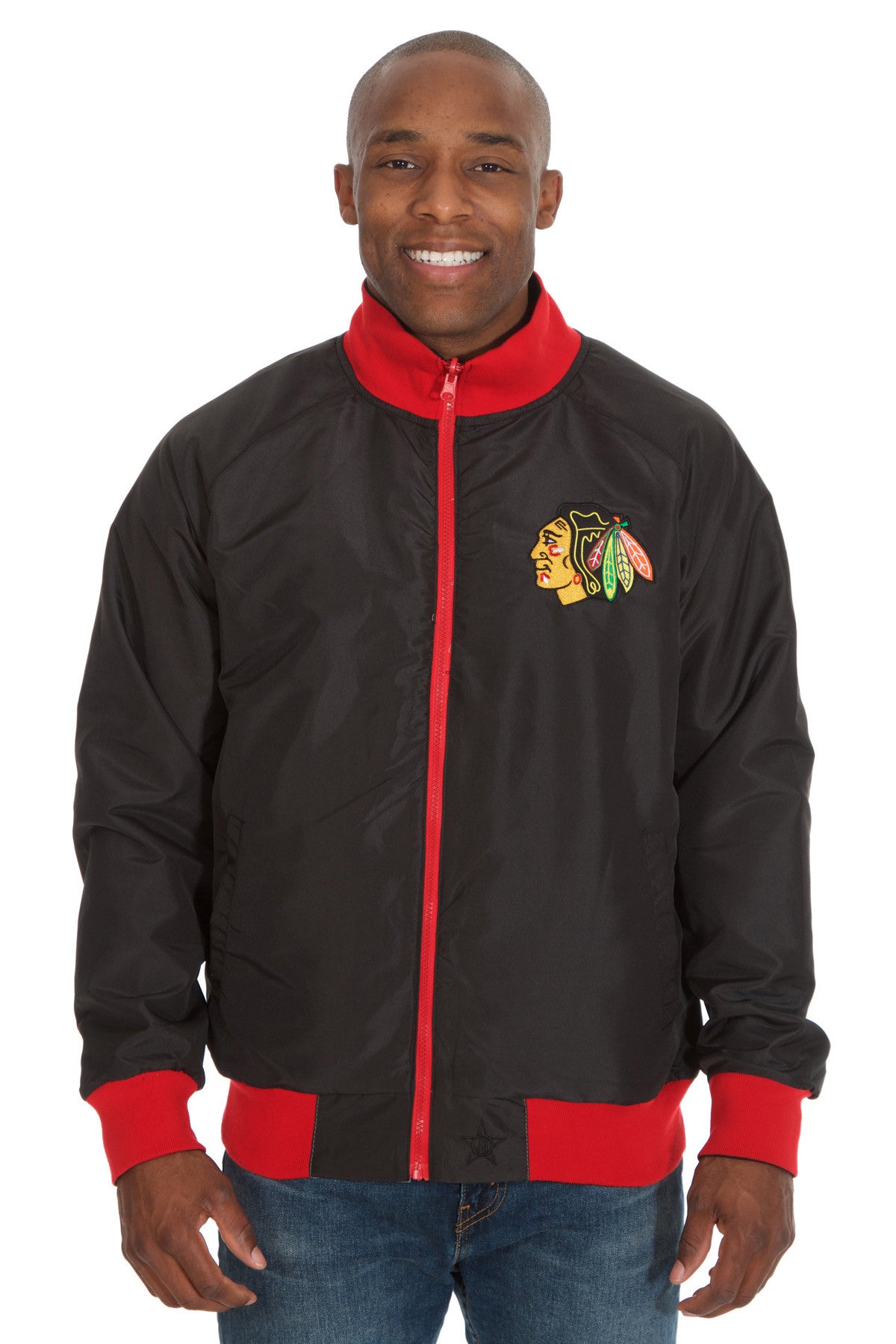 Chicago Blackhawks Reversible Polyester Track Jacket