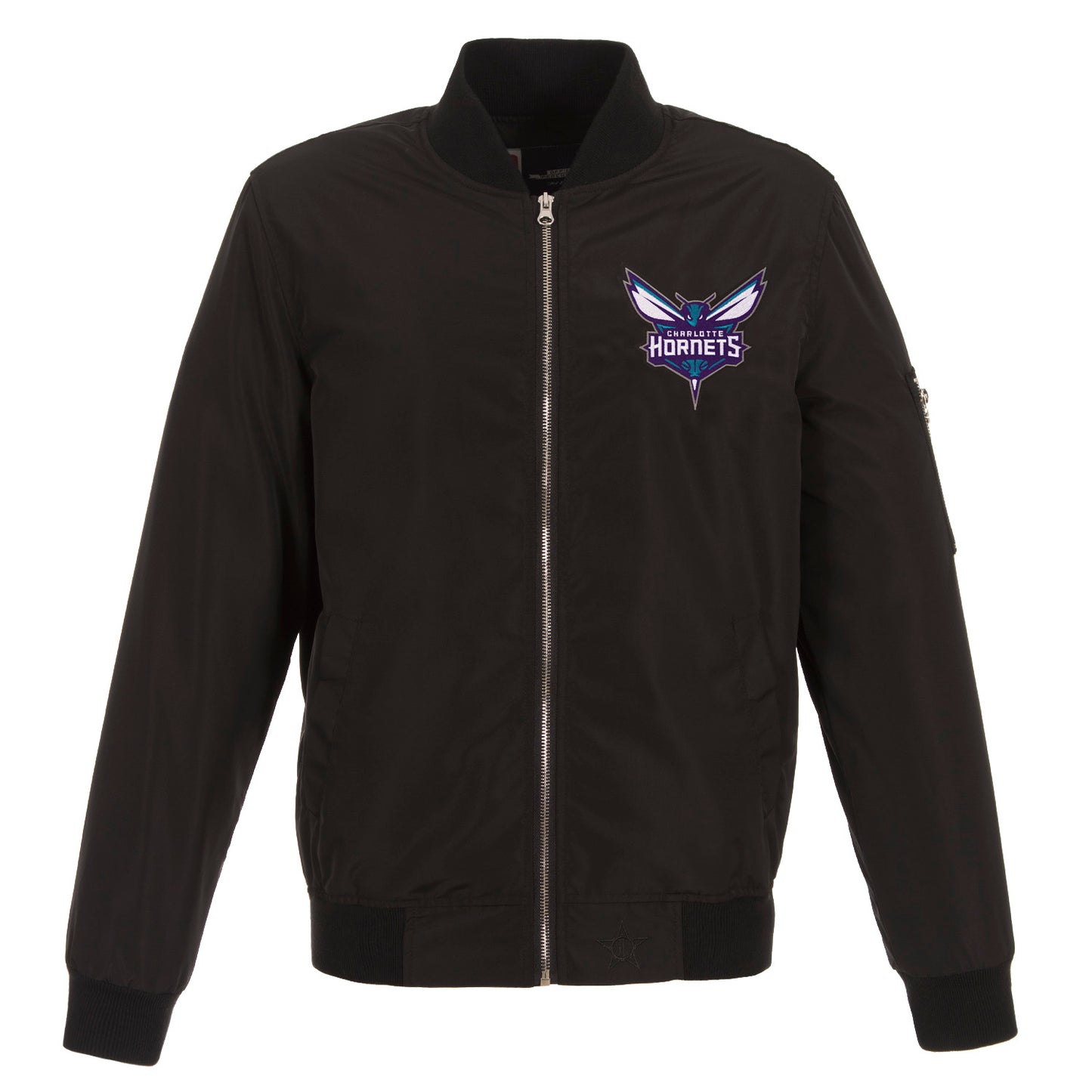 Charlotte Hornets Nylon Bomber Jacket